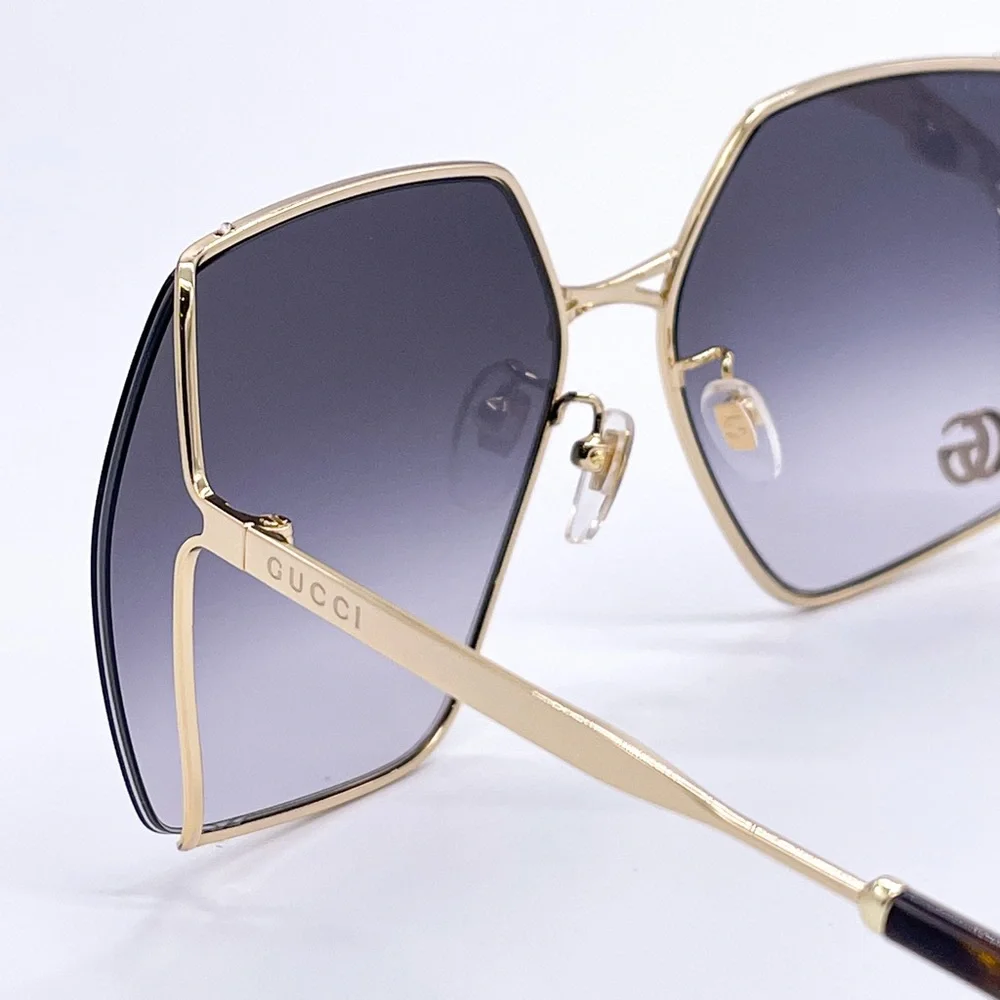 NEW GUCCI GG0817S 006 SQUARE WOMEN SUNGLASSES GUCCI GG0817S - Picture 5 of 10